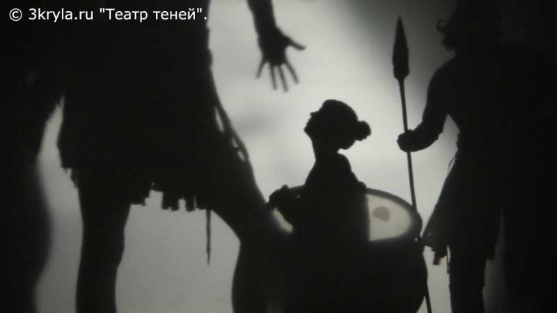Шоу театр теней для детей на праздник Москва.
